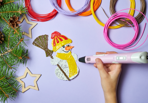 Maak je eigen 3D-kerstfiguren in het MaakLokaal